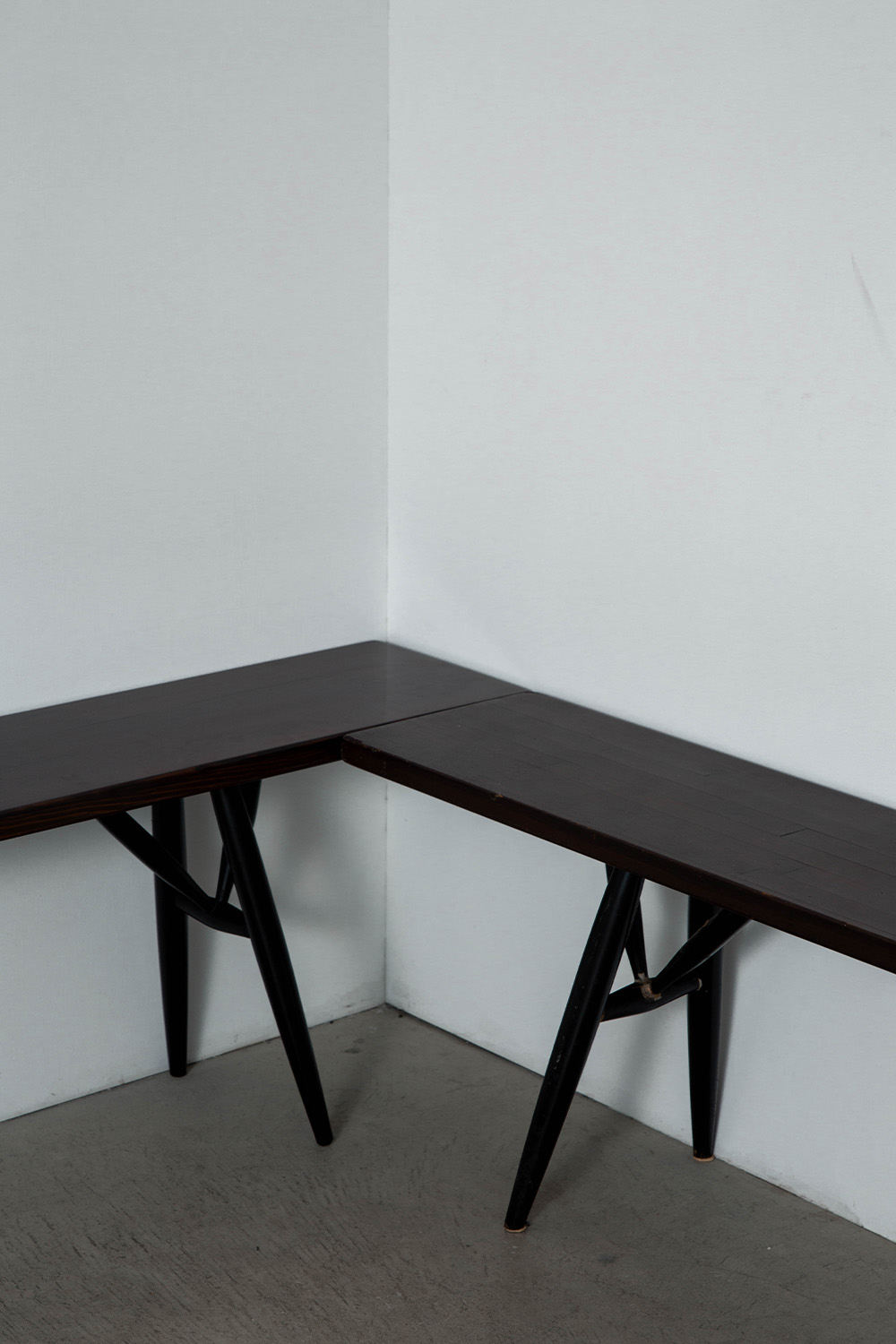 ‘Pirkka’ Bench by Ilmari Tapiovaara for Laukaan Puu in Wood