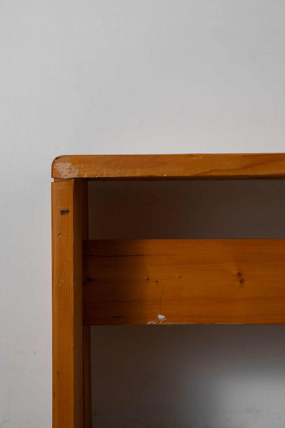 Bench by Charlotte Perriand for Les Arcs in Pine