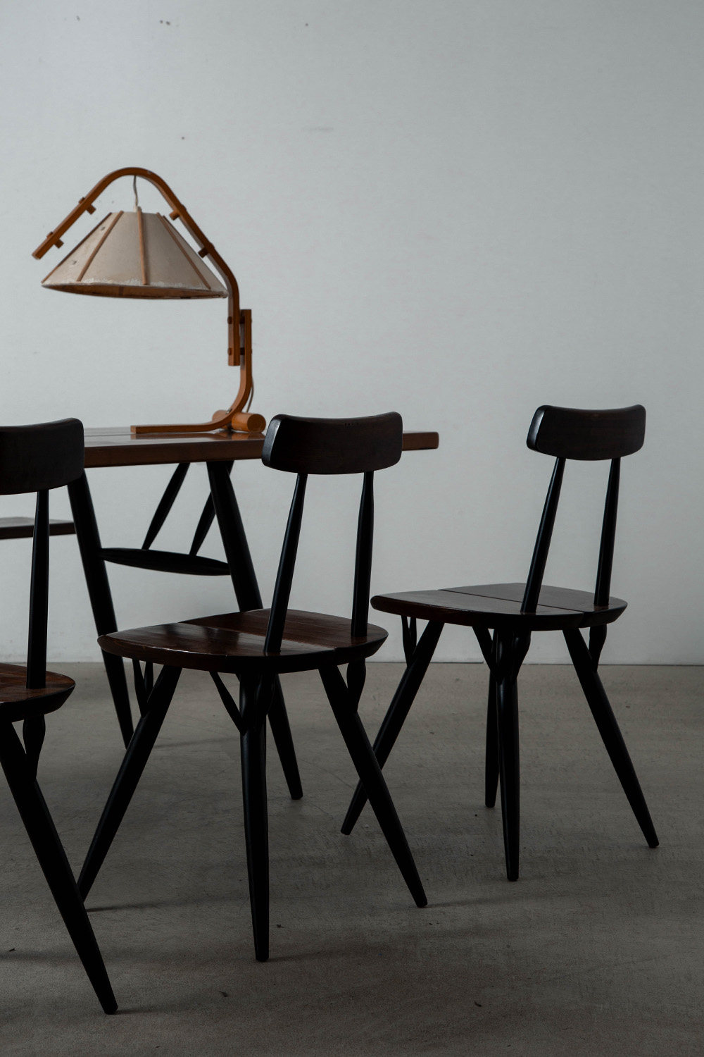 ‘Pirkka’ Dining Table by Ilmari Tapiovaara for Laukaan Puu in Wood