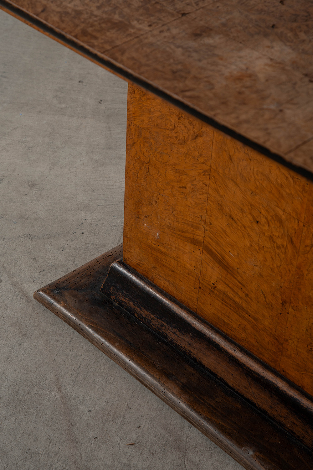 Art Deco Style Dining Table in Wood