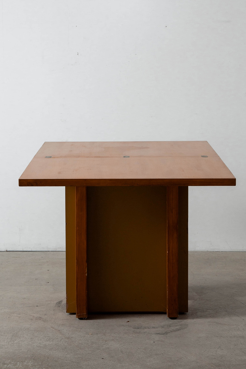 Architectural Extension Dining Table in Wood