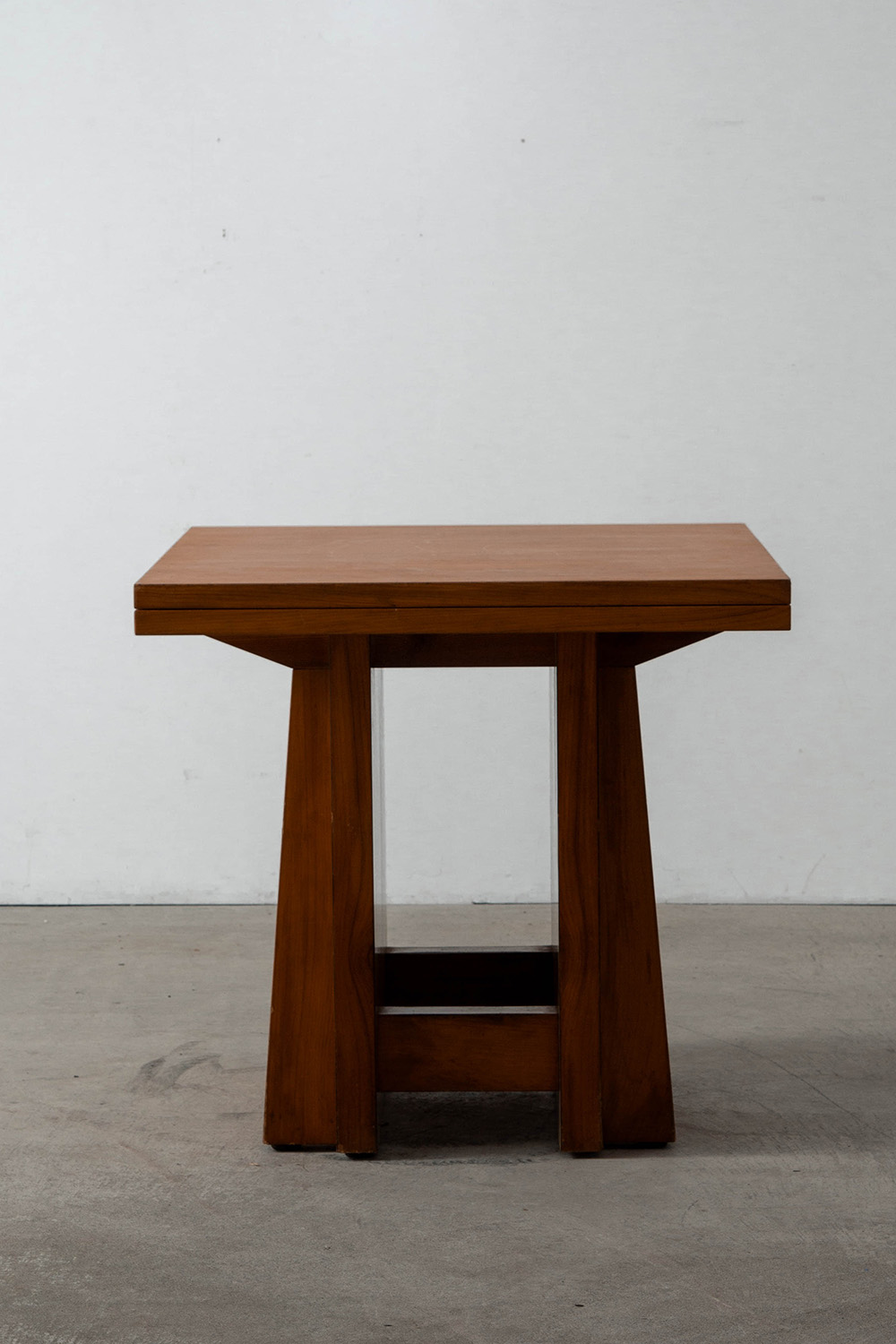 Architectural Extension Dining Table in Wood