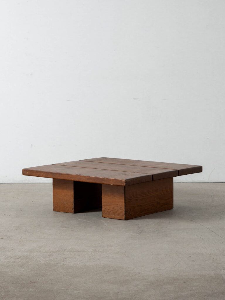 ‘Pirkka’ Coffee Table by Ilmari Tapiovaara for Laukaan Puu in Wood