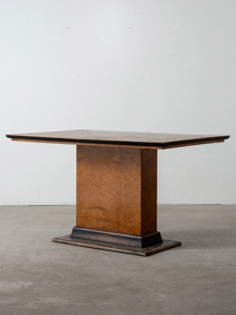 Art Deco Style Dining Table in Wood