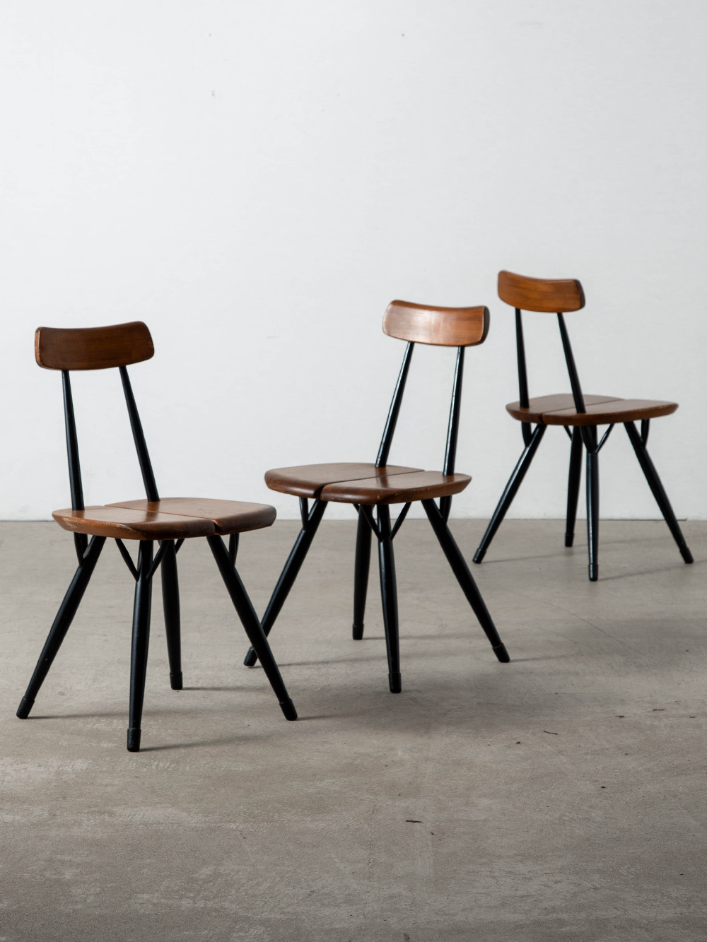 ‘Pirkka’ Chair by Ilmari Tapiovaara for Laukaan Puu in Wood