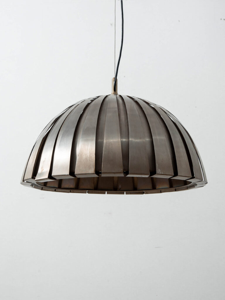‘Calotta’ Pendant Lamp by Elio Martinelli for Martinelli Luce in Metal