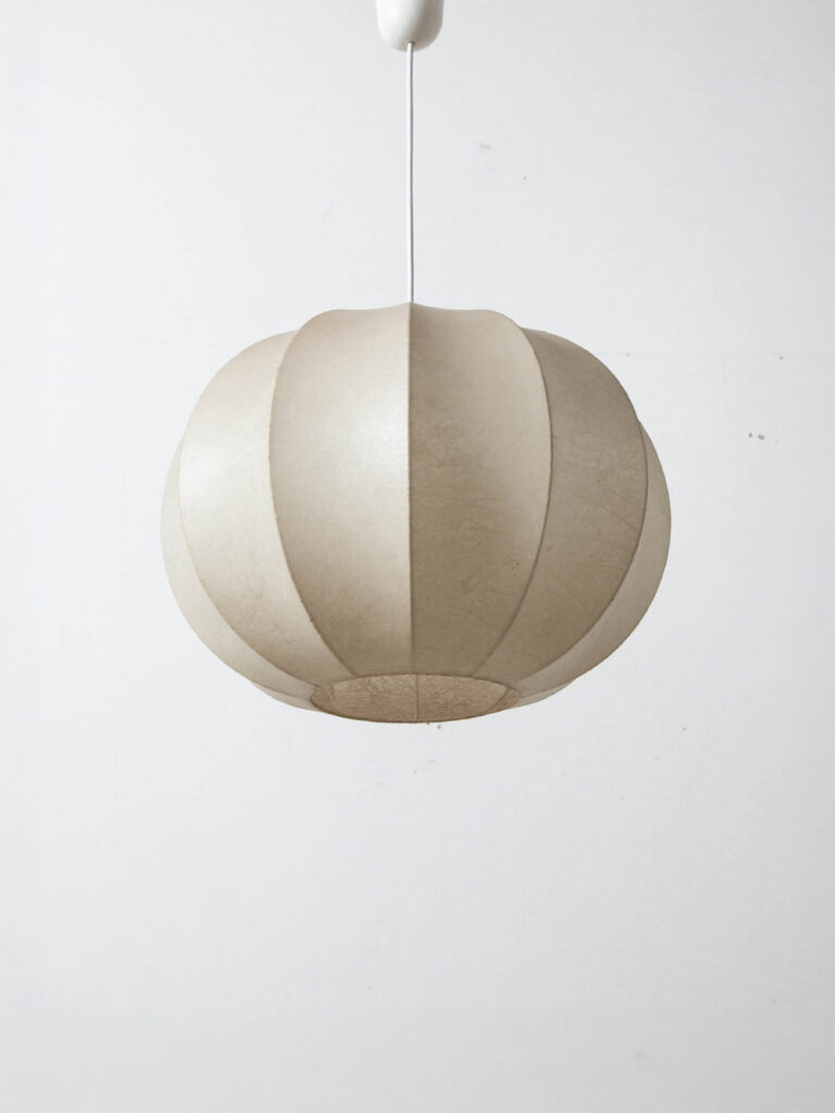 Cocoon Pendant Lamp for Goldkant Leuchten in Resin and Plastic