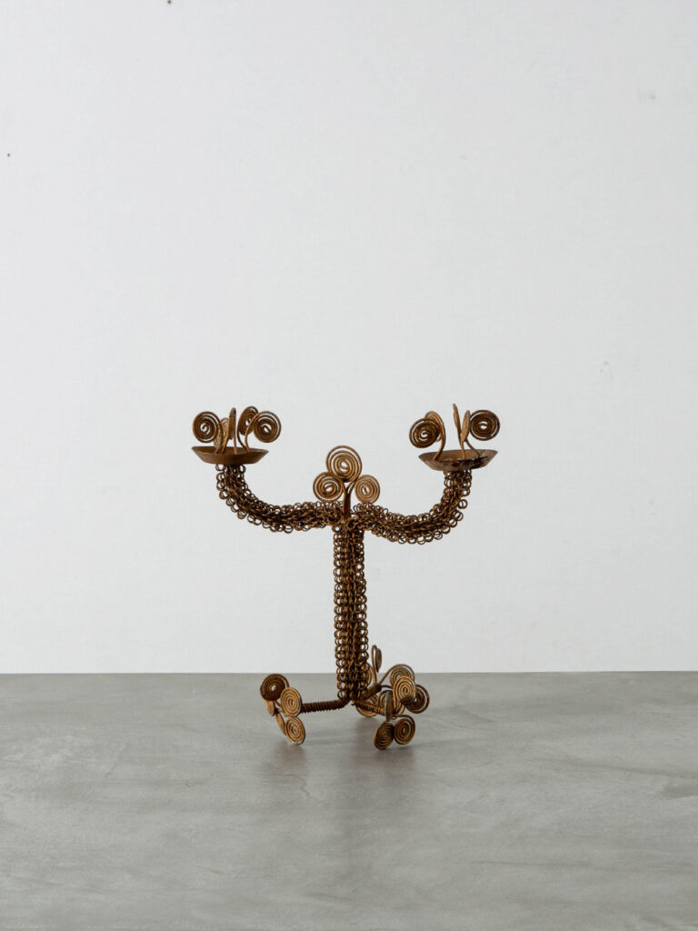 Candle Holder in Gold