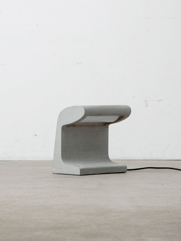 Borne Béton Petite Table Lamp by Le Corbusier for NEMO