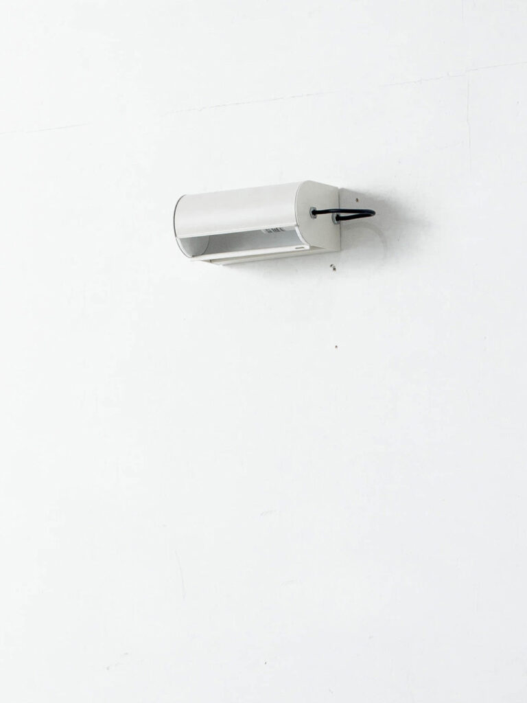 Applique Cylindrique Petite Wall Lamp by Charlotte Perriand for NEMO in White wash