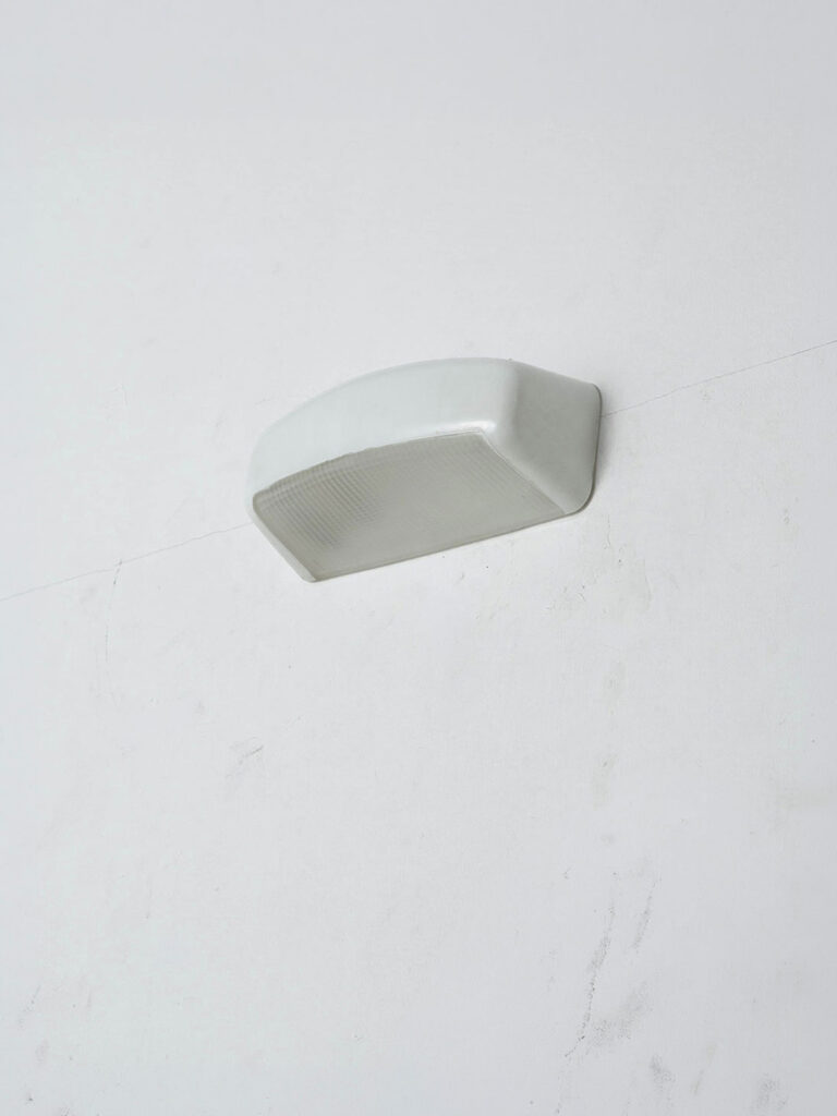 Applique Veilleuse Wall Lamp by Le Corbusier , Charlotte Perriand in Glass
