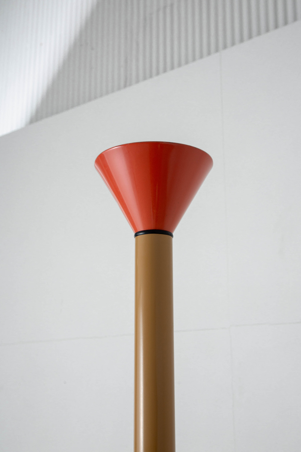 ‘Callimaco’ Floor Lamp by Ettore Sottsass for Artemide in Steel