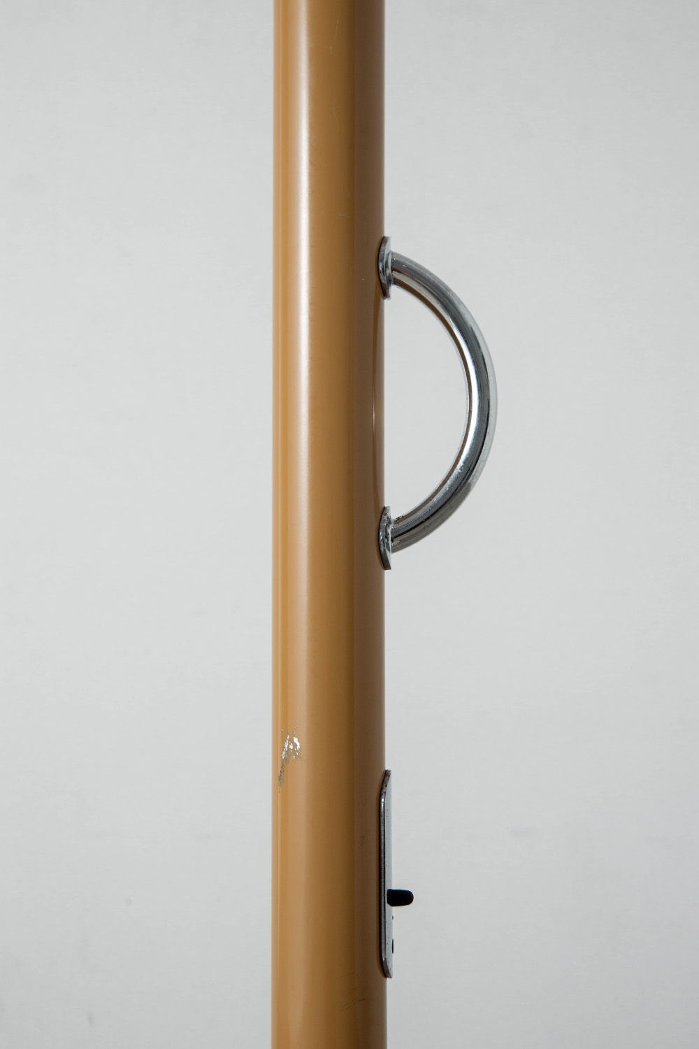 ‘Callimaco’ Floor Lamp by Ettore Sottsass for Artemide in Steel