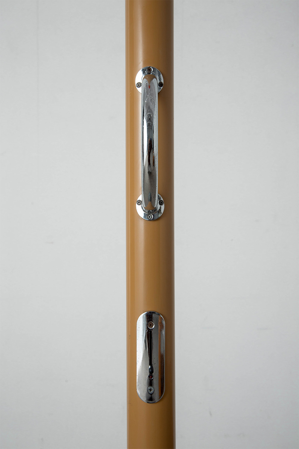 ‘Callimaco’ Floor Lamp by Ettore Sottsass for Artemide in Steel