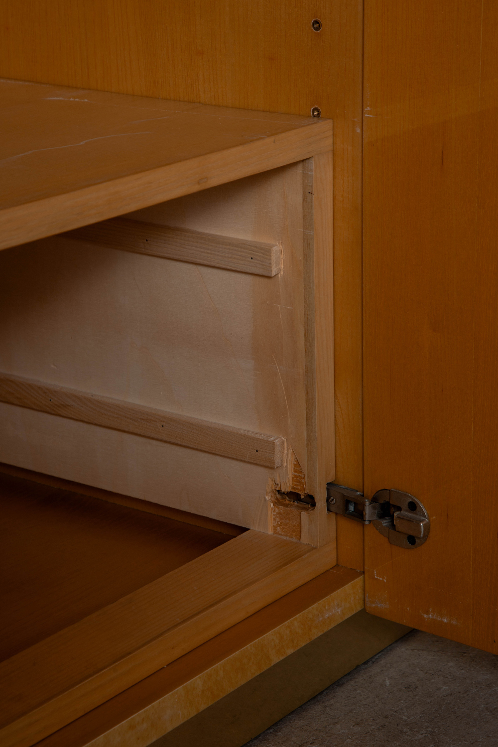 Sideboard by Aldo Tura for Tura Milano in Goat Leather , Wood and Glass