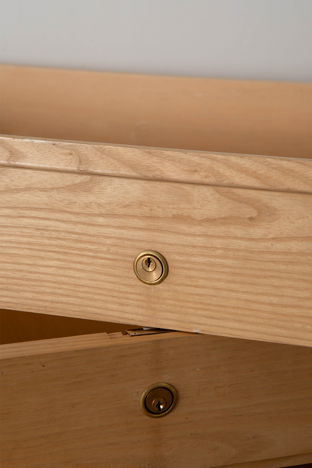 Sideboard by Aldo Tura for Tura Milano in Goat Leather , Wood and Glass