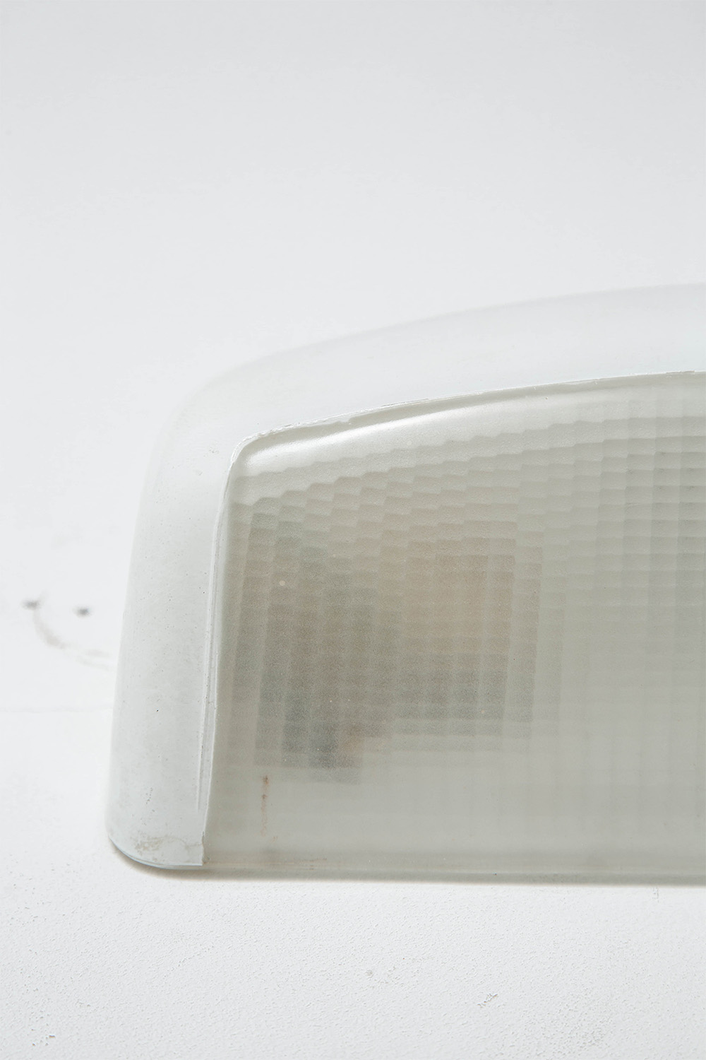 Applique Veilleuse Wall Lamp by Le Corbusier , Charlotte Perriand in Glass