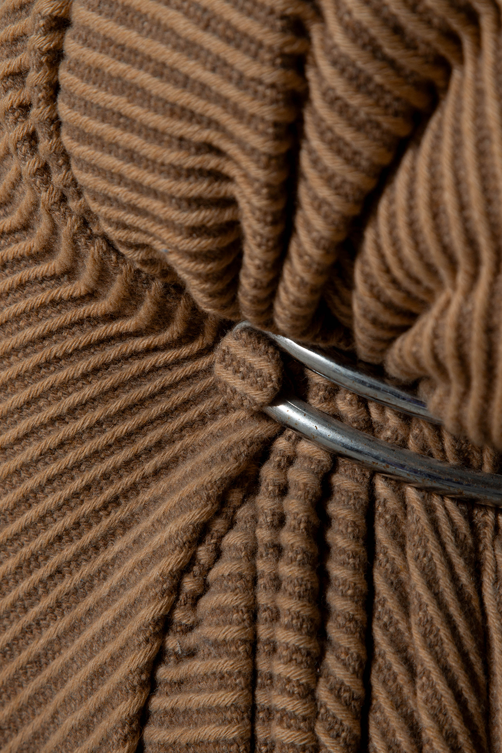 SORIANA Sofa by Afra and Tobia Scarpa for Cassina in Fabric and Chrome