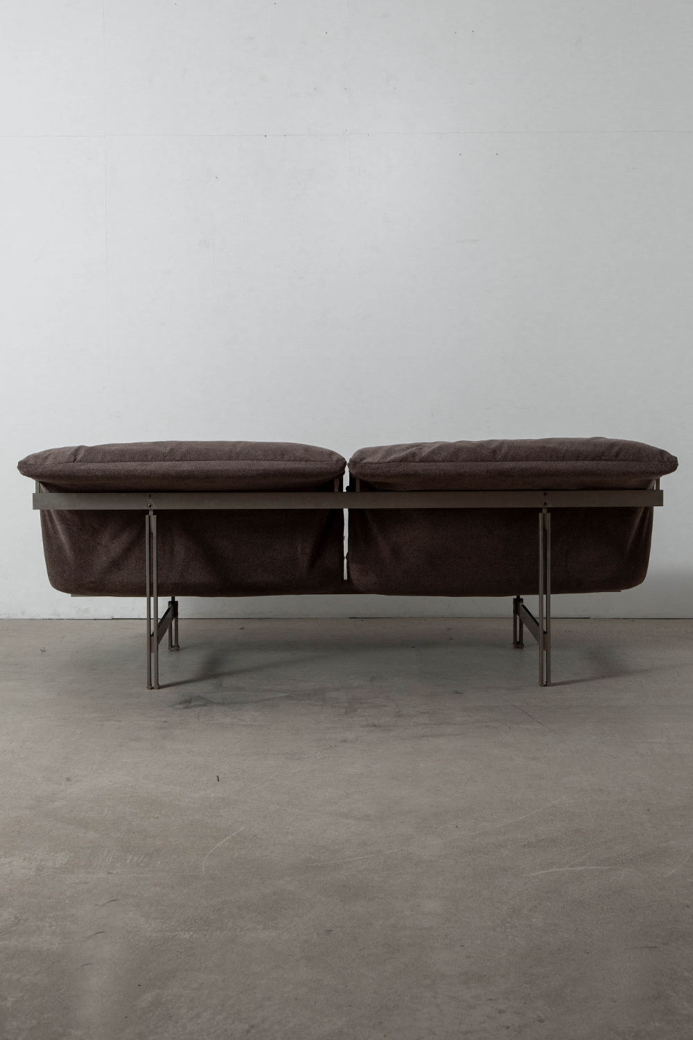 Onda Sofa by Giovanni Offredi for Saporiti Italia in Fabric and Steel