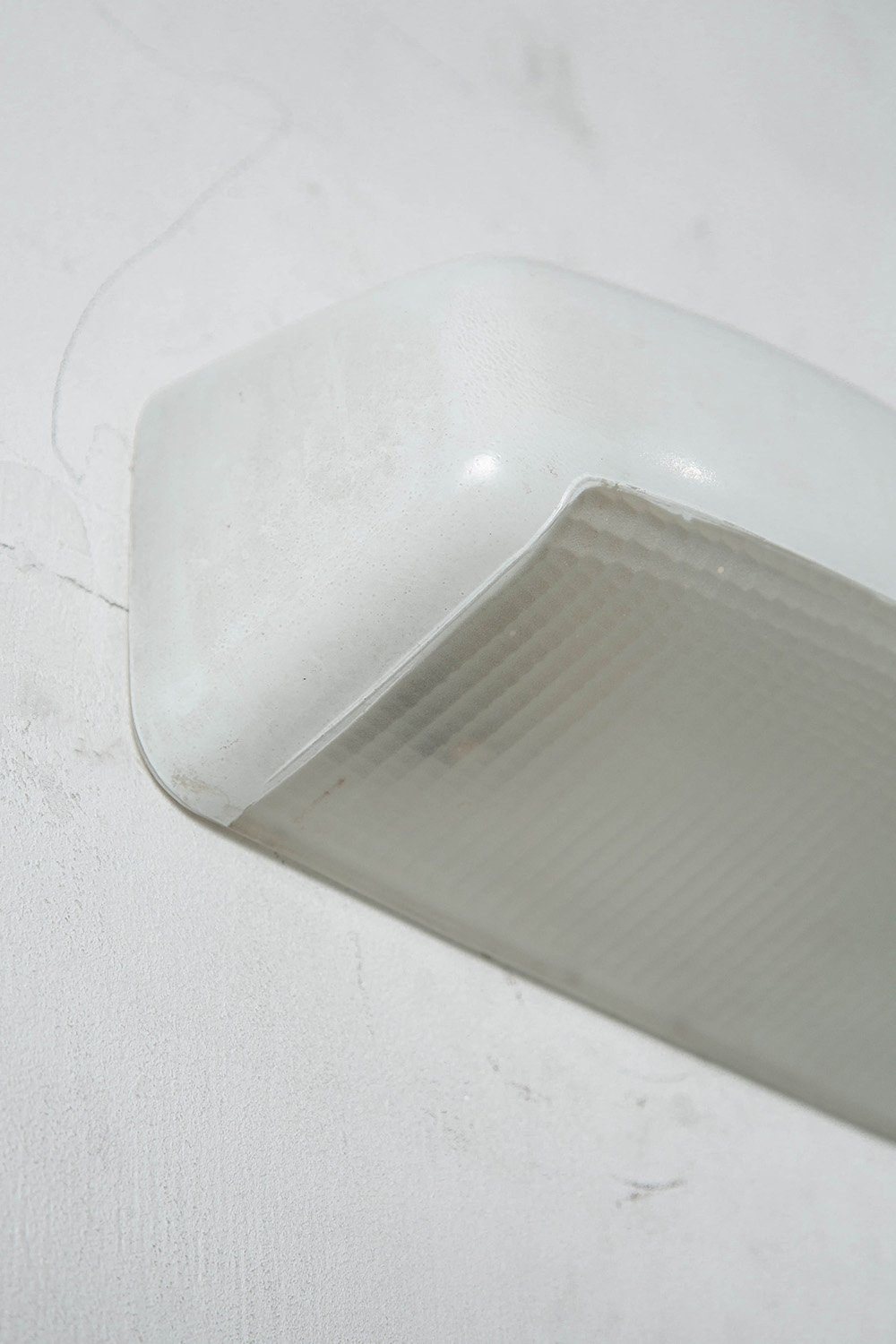 Applique Veilleuse Wall Lamp by Le Corbusier , Charlotte Perriand in Glass