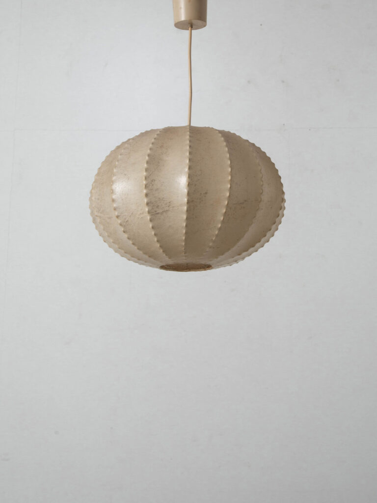 Cocoon Pendant Lamp for Goldkant Leuchten in Resin and Plastic