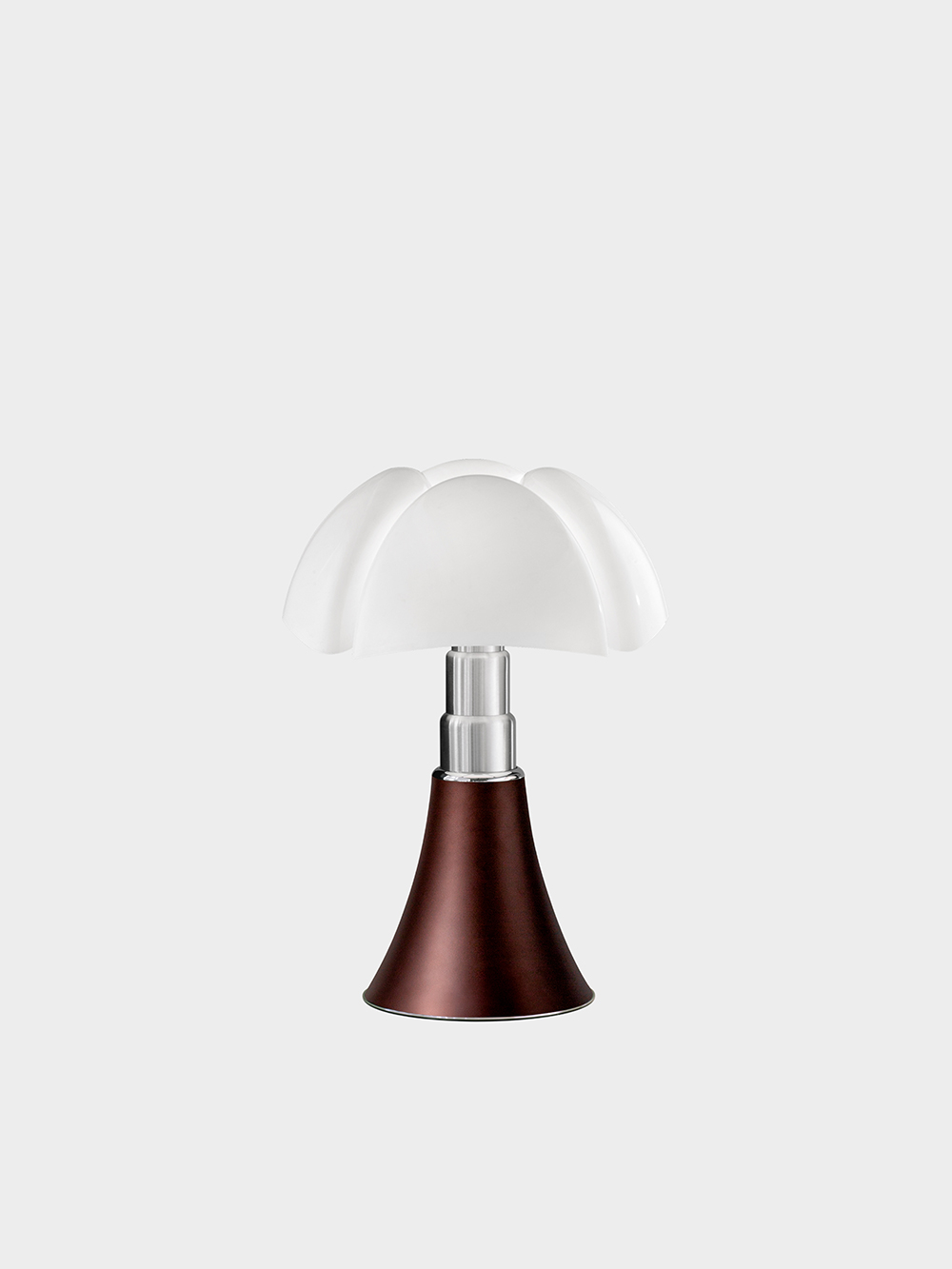 PIPISTRELLO Medium Table Lamp by Gae Aulenti for Martinelli Luce&nbsp;Bronze