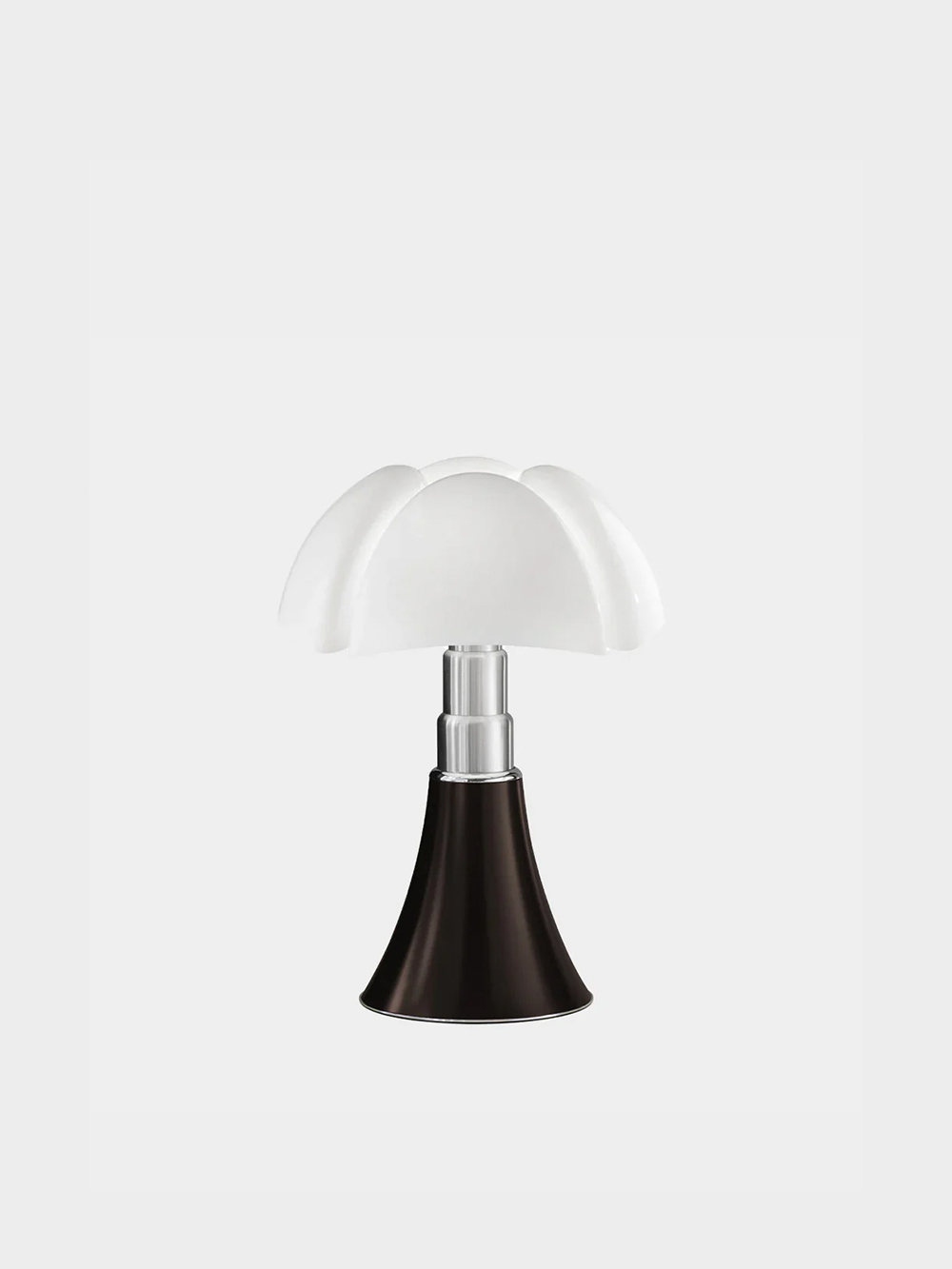 PIPISTRELLO Medium Table Lamp by Gae Aulenti for Martinelli Luce&nbsp;Brown