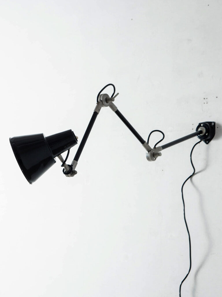Adjustable Arm Wall Lamp for Seminara Torino in Metal