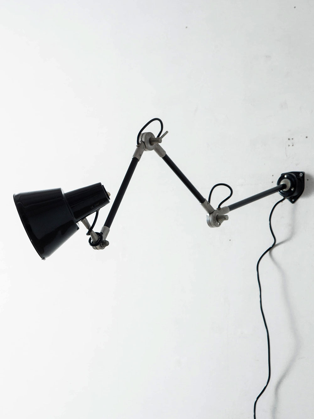 Adjustable Arm Wall Lamp for Seminara Torino in Metal