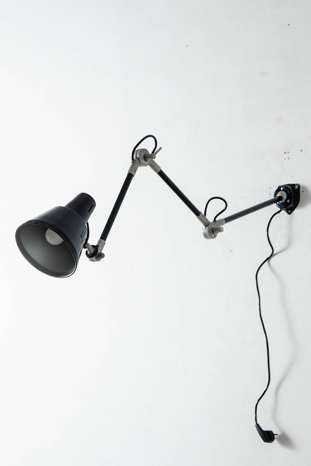 Adjustable Arm Wall Lamp for Seminara Torino in Metal