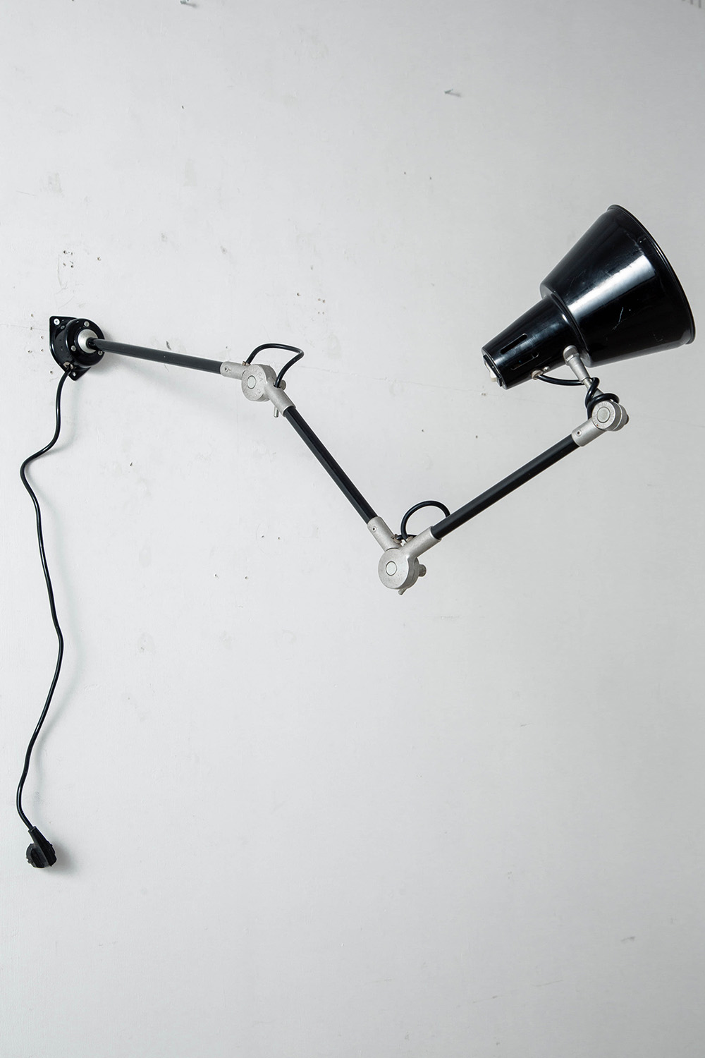 Adjustable Arm Wall Lamp for Seminara Torino in Metal