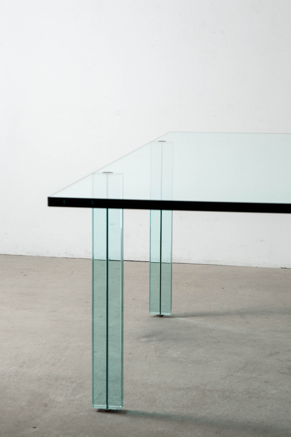 Renzo Piano,FontanaArte,TESO Glass Table,TESO,Glass Furniture,Glass,Italy,レンゾ・ピアノ,フォンタナアルテ,ガラスファニチャー,ガラス,アーキテクチャー,イタリア,France,フランス,清澄白河,Antique,Vintage,Interior Design,stoop,topso,アンティーク,ビンテージ,ヴィンテージ,家具,雑貨,インテリア,店舗什器,設計,インテリアデザイン,内装,什器,店舗設計,ギャラリー,デザイナーズ家具,ショールーム