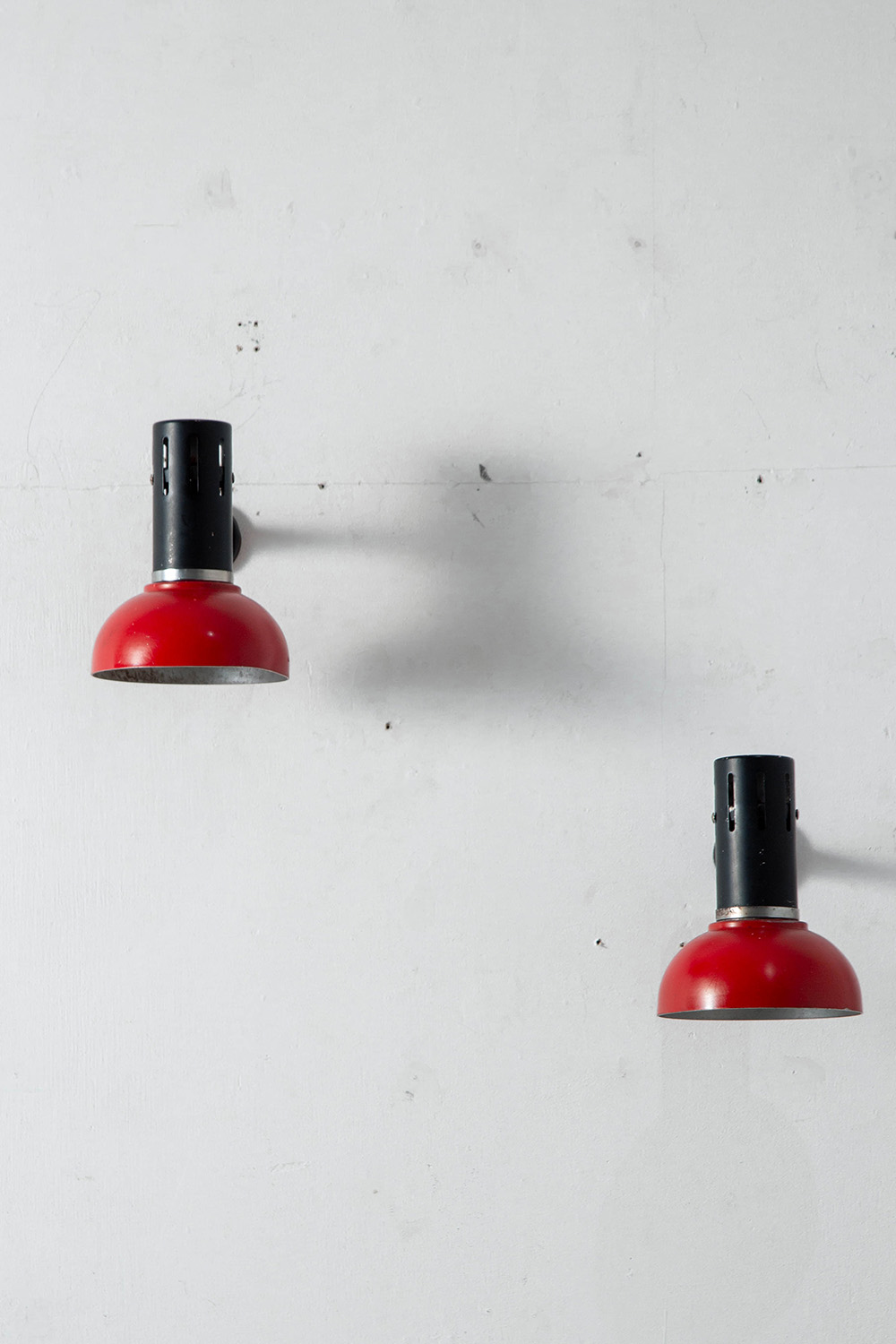 Adjustable Wall Lamp in Metal , Steel and Chrome