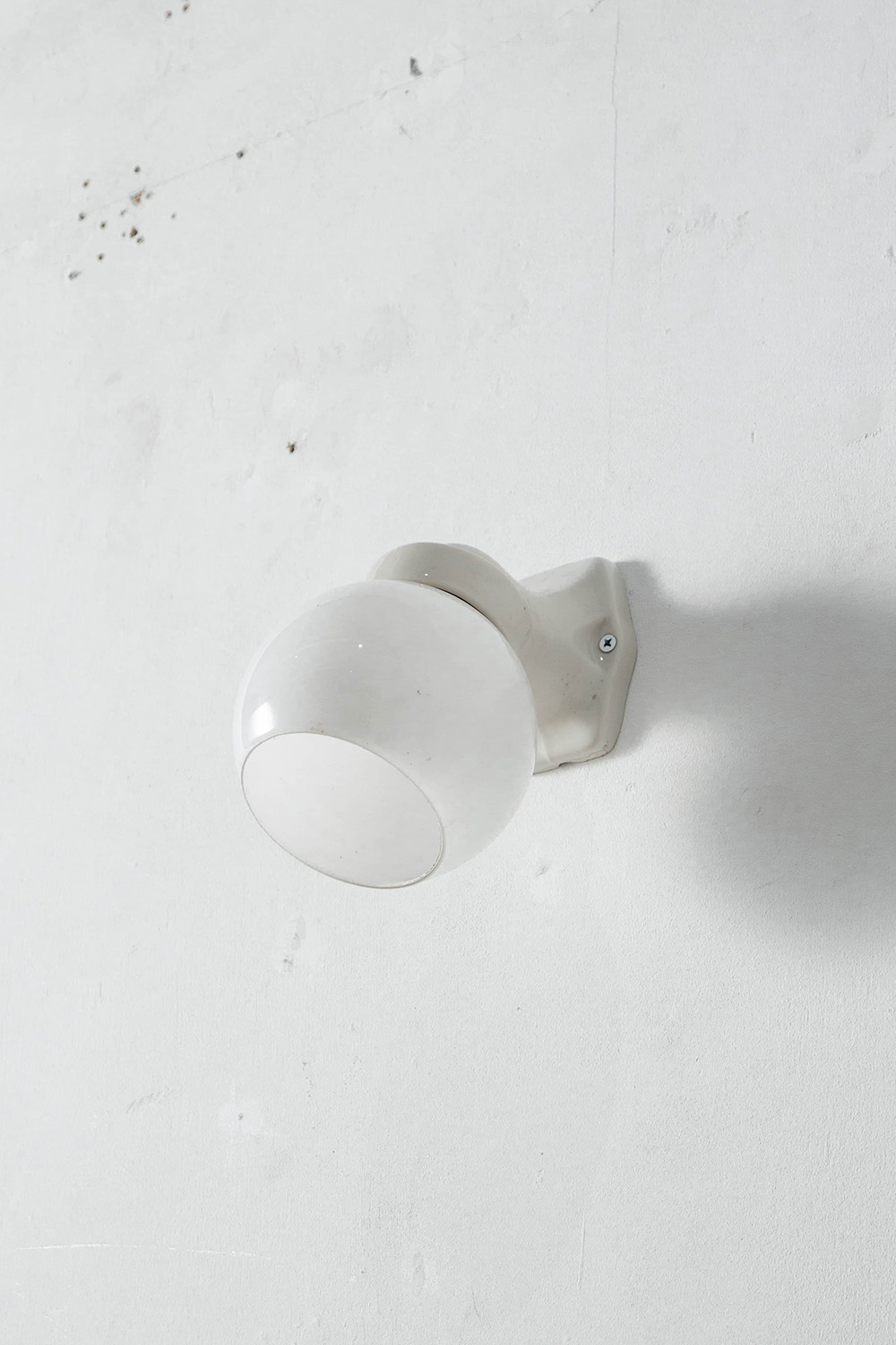 Wall Lamp in Glass and Ceramic