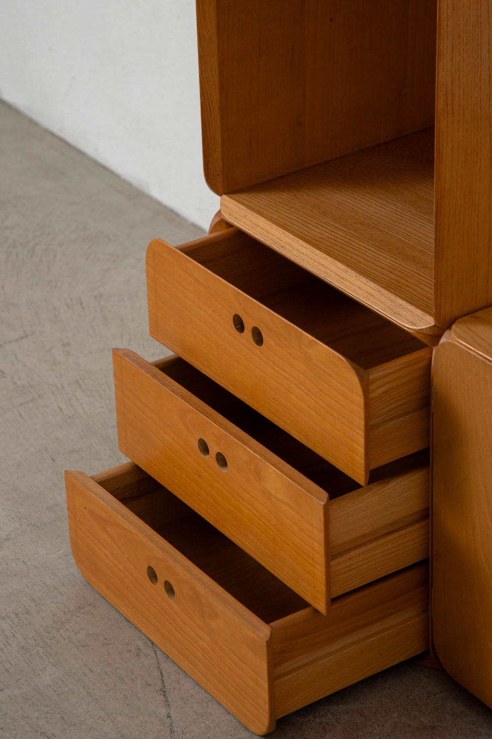 Samara Modular Storage Set by Derk Jan De Vries for Maisa di Seveso in Beech