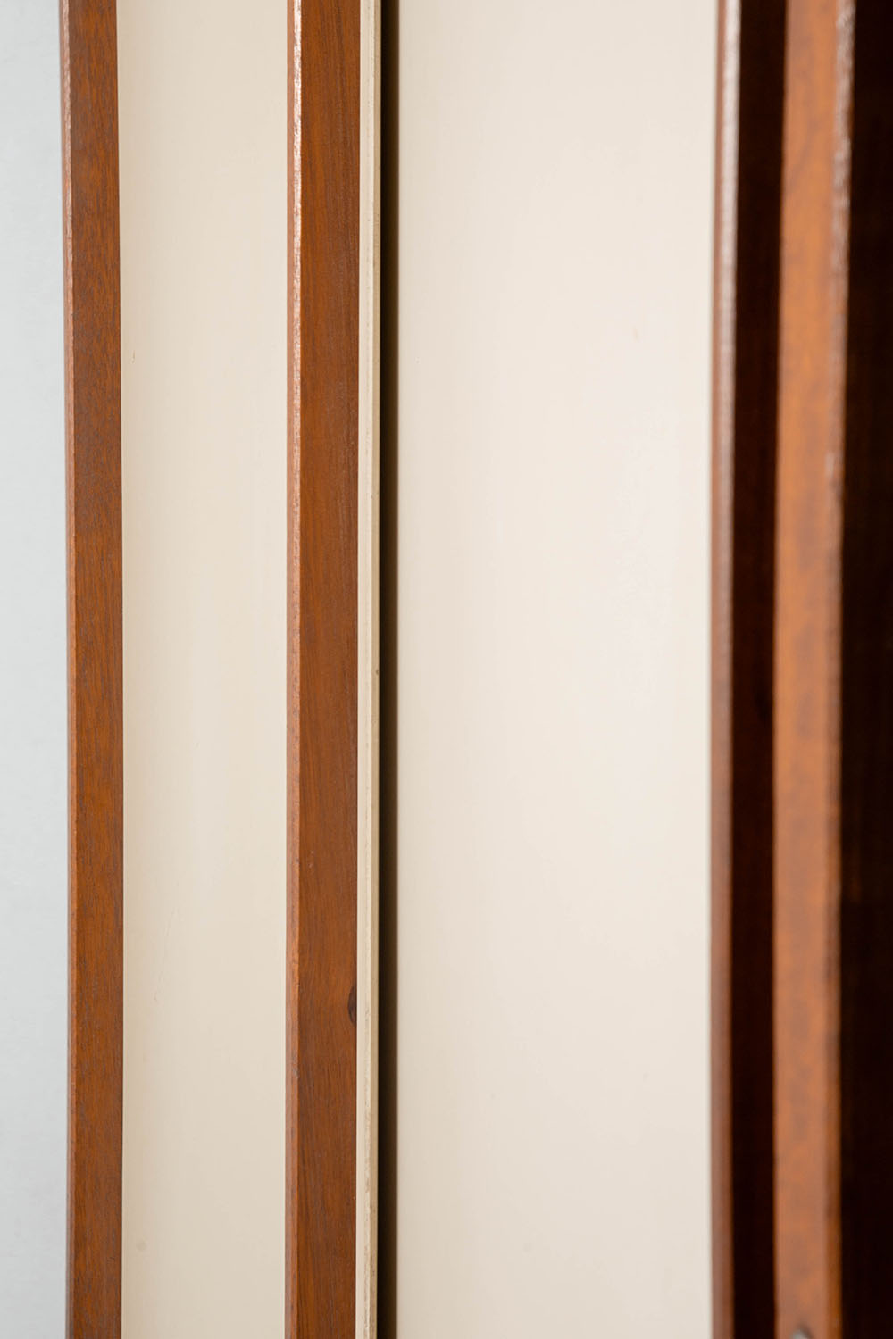 Cabinet by André Sornay in Mahogany and Steel