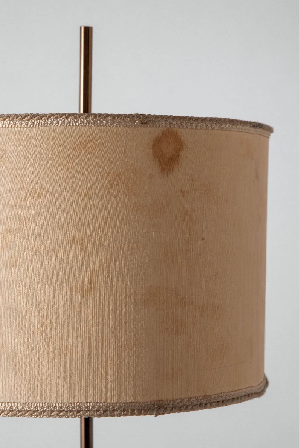 Floor Lamp in Fabric and Steel