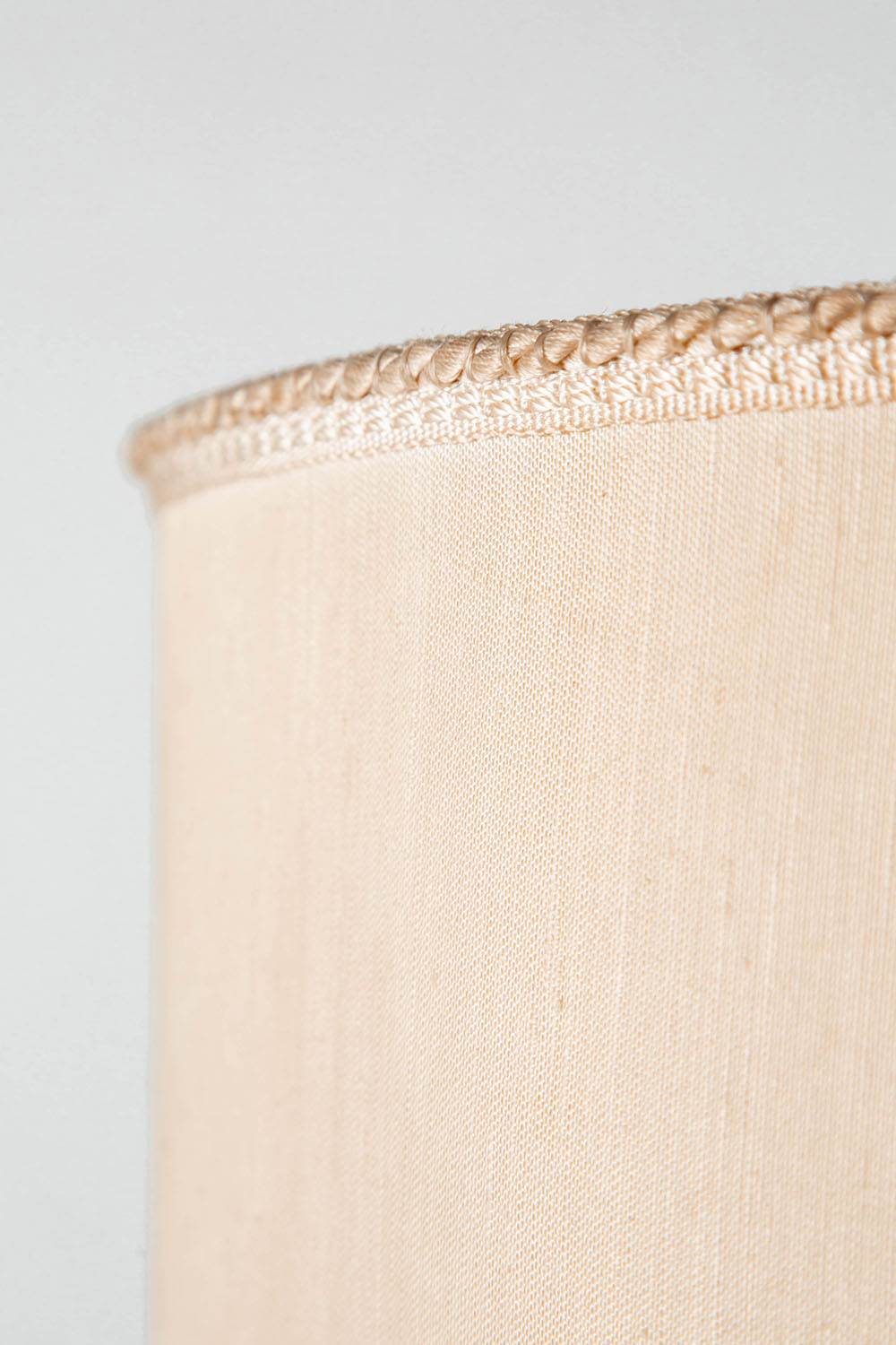Floor Lamp in Fabric and Steel