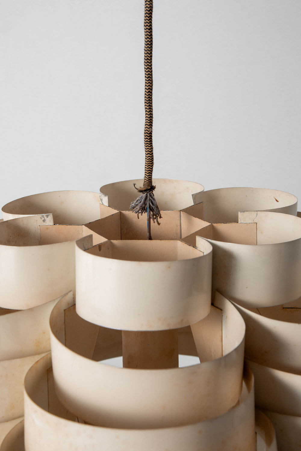 Tornado Pendant Lamp by Elio Martinelli for Martinelli Luce in Metal