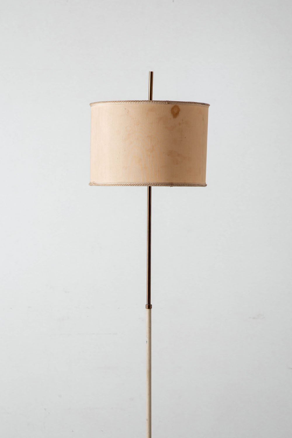 Floor Lamp in Fabric and Steel
