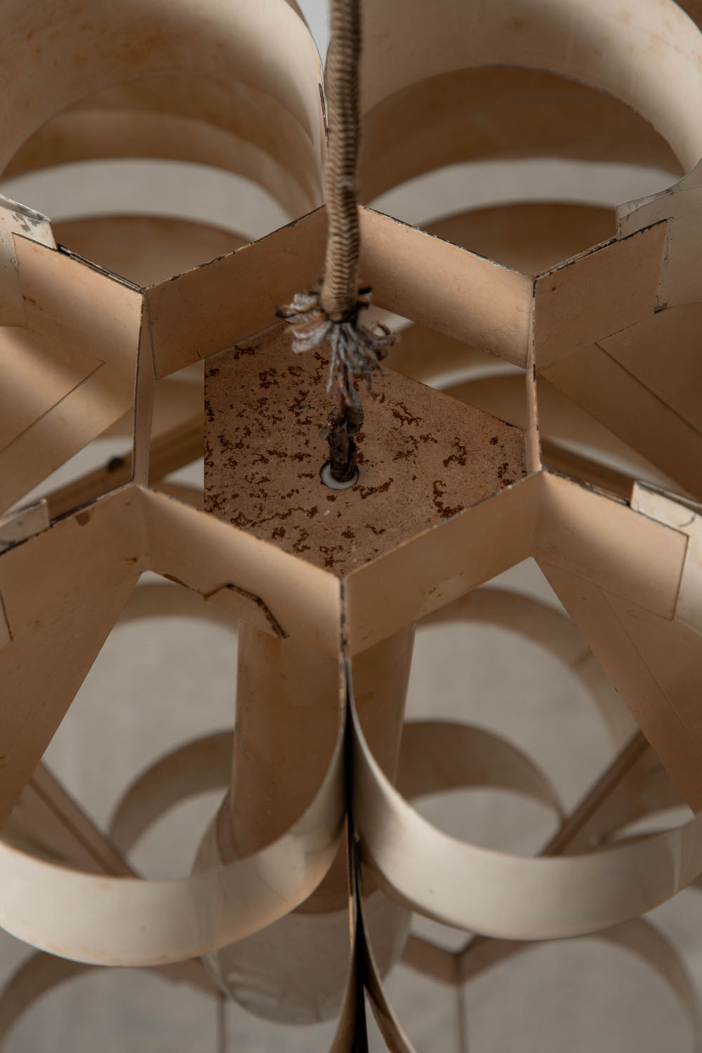 Tornado Pendant Lamp by Elio Martinelli for Martinelli Luce in Metal