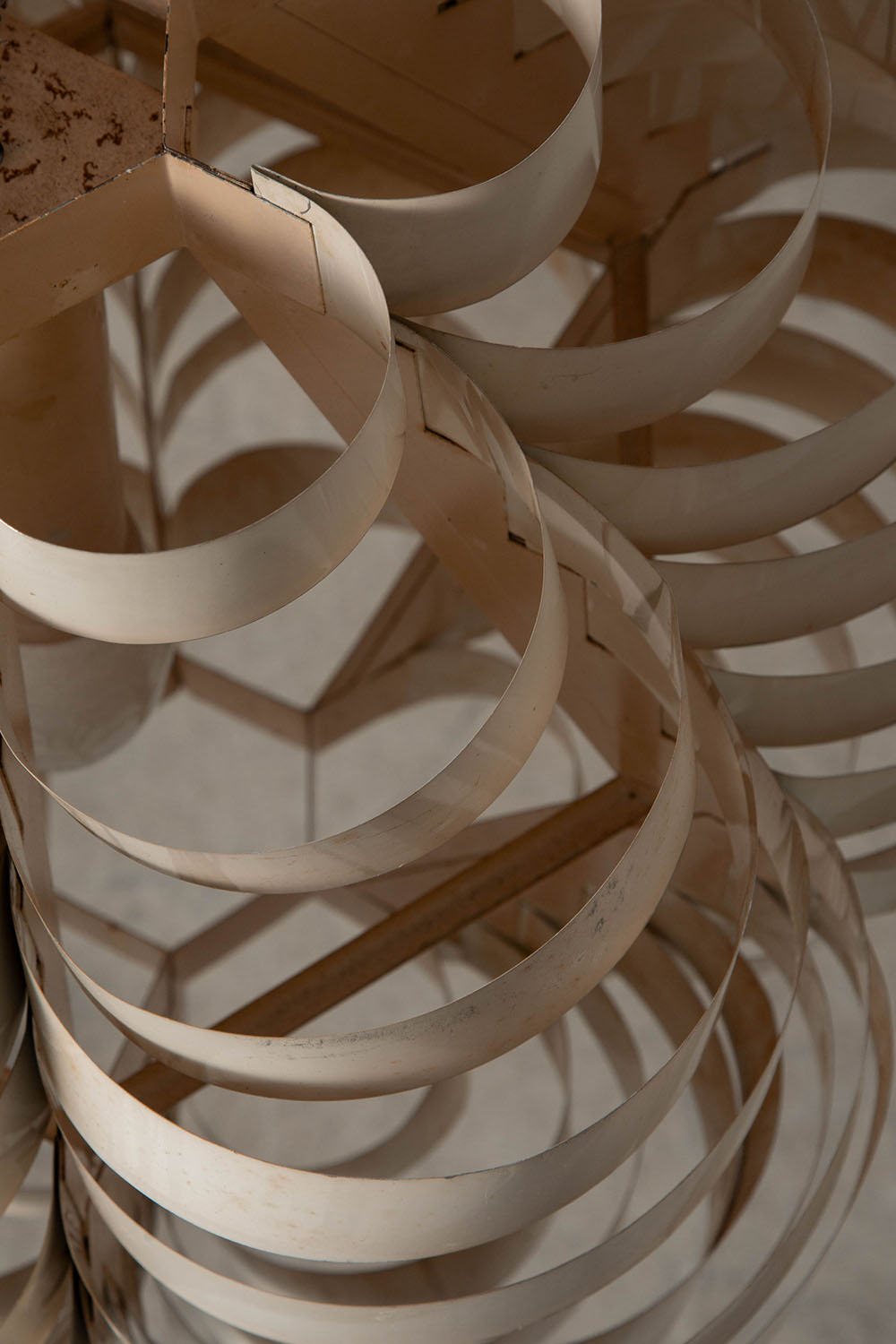 Tornado Pendant Lamp by Elio Martinelli for Martinelli Luce in Metal