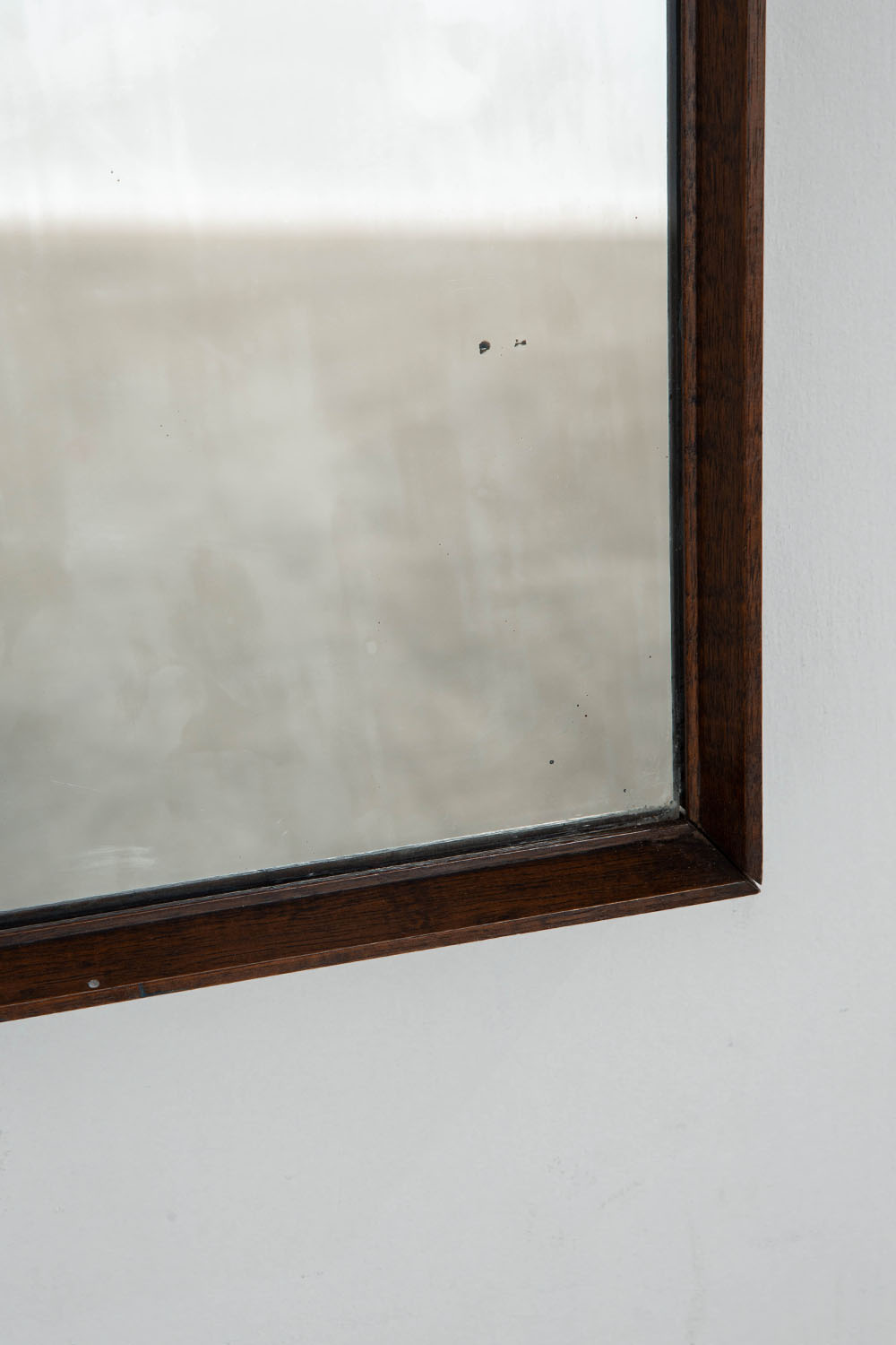 Mirror in Glass and Wood