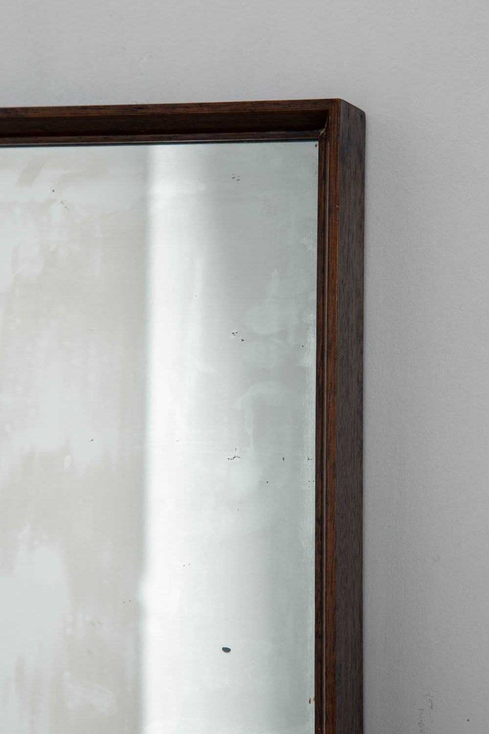 Mirror in Glass and Wood
