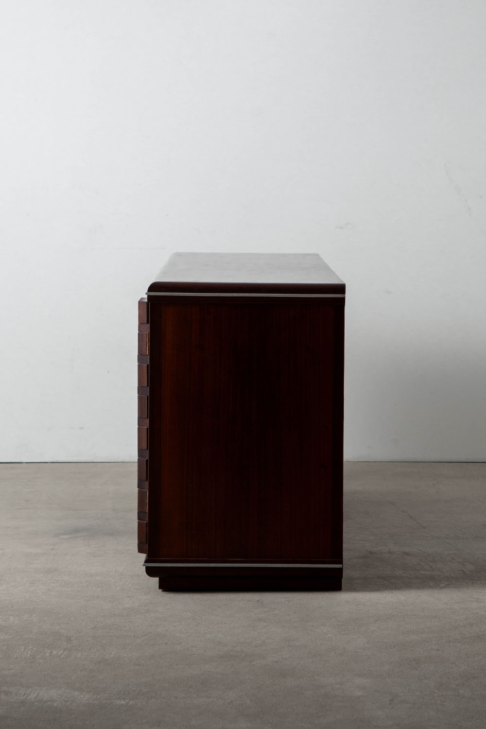 Diamante Sideboard by Luciano Frigerio for Frigerio di Desio in Wood