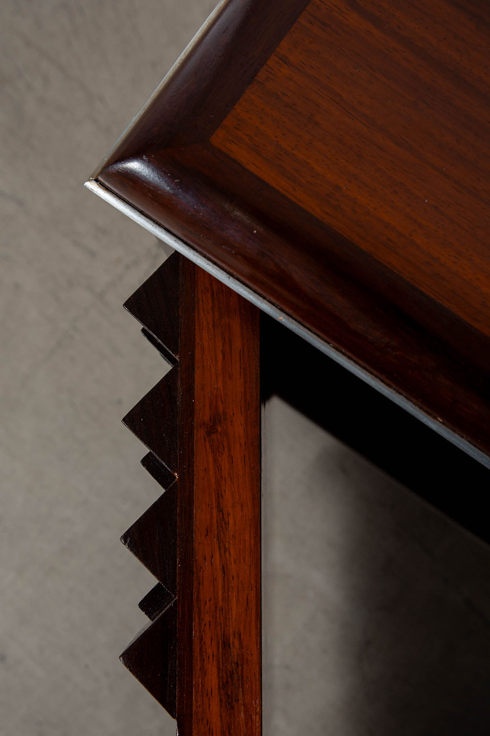 Diamante Sideboard by Luciano Frigerio for Frigerio di Desio in Wood