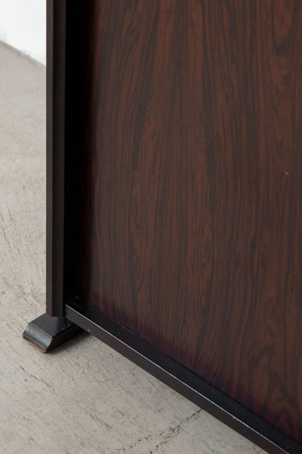GS Modular Cabinet by Gianni Songia for Sormani in Rosewood and Glass