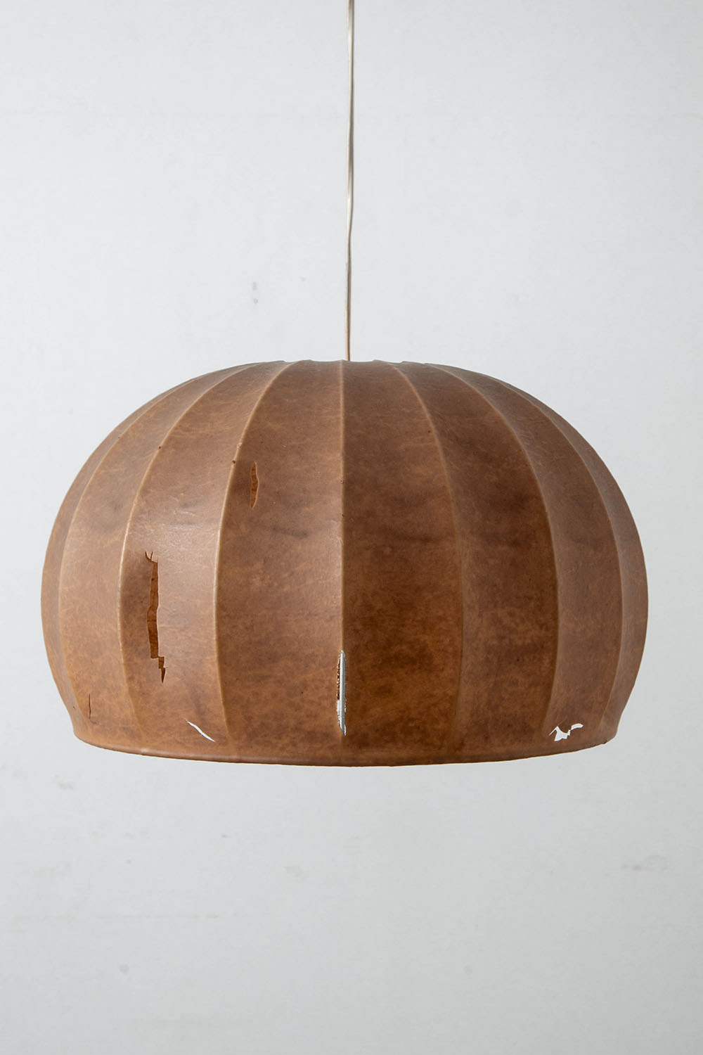 Cocoon Pendant Lamp in Resin and Steel