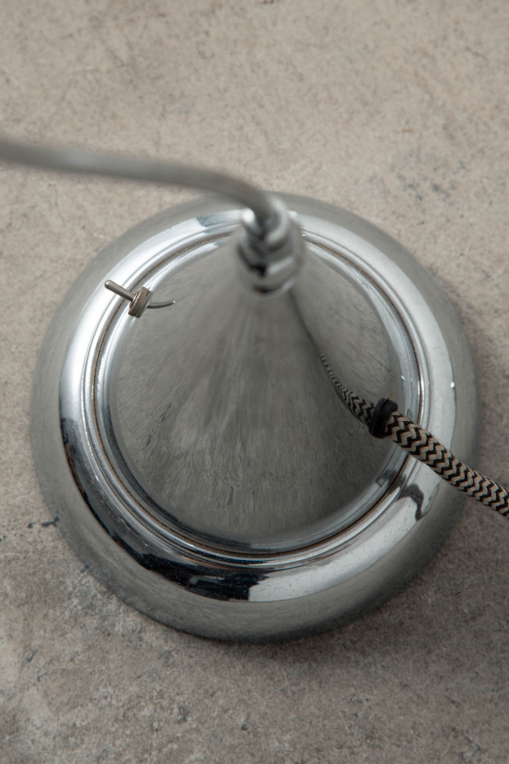 Floor Lamp by Andrea Bastianello for Disegnoluce in Chrome