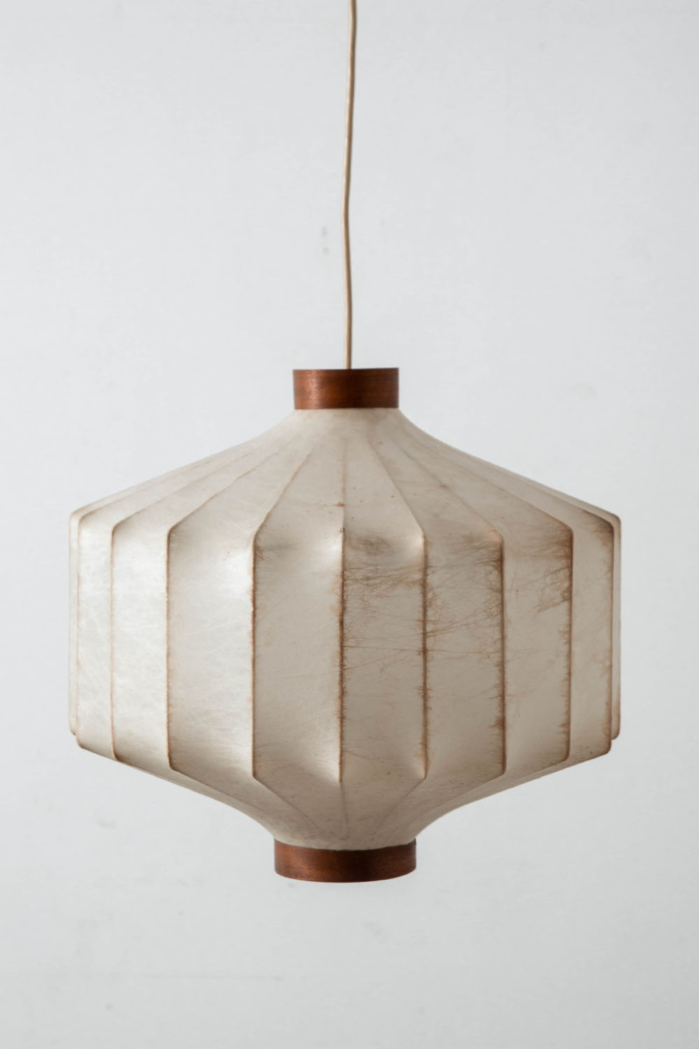 Cocoon Pendant Lamp in Resin and Steel